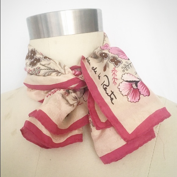 Vintage Accessories - Vintage Oscar de la Renta Kerchief ⭐️FINAL SALE⭐️